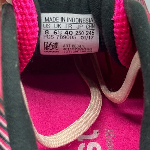 Adidas Supernova Sequence Boost Womens Size 8 Pink White Running Shoes B3470 - Picture 10 of 10